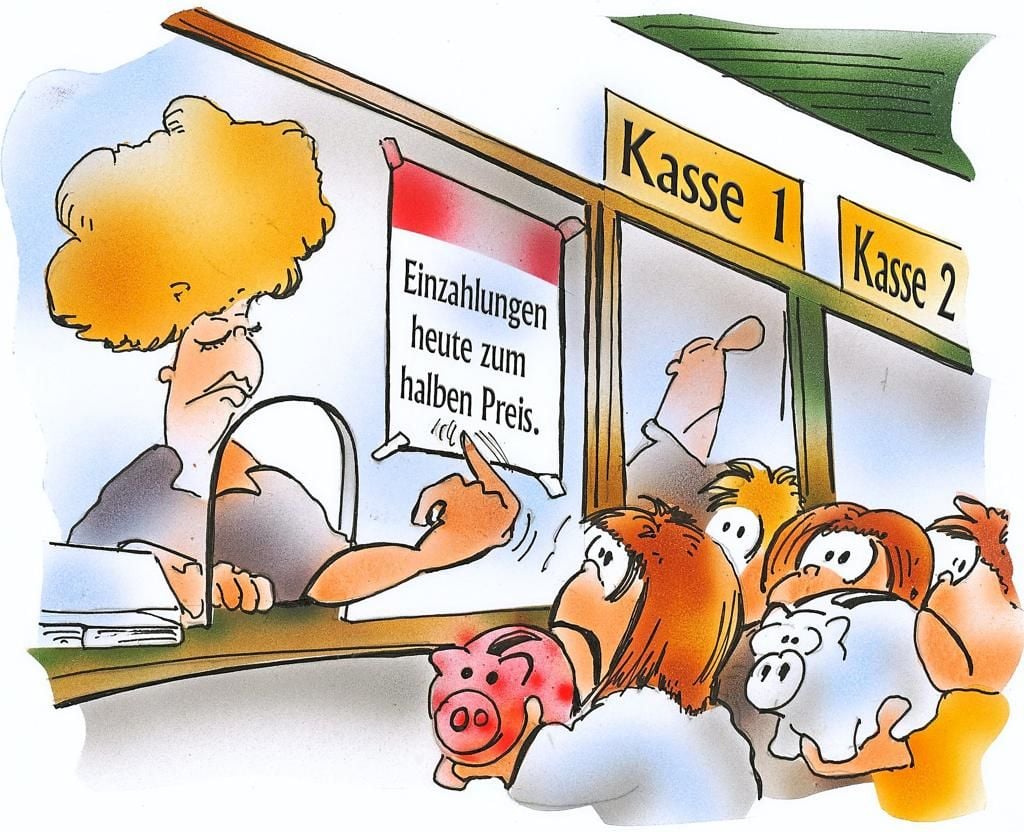 Spare in der Zeit, dann hast du in der Not
