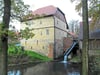 Schmuckstück: Die Wassermühle Schulze Westerath in Nottuln-Stevern von Osten.