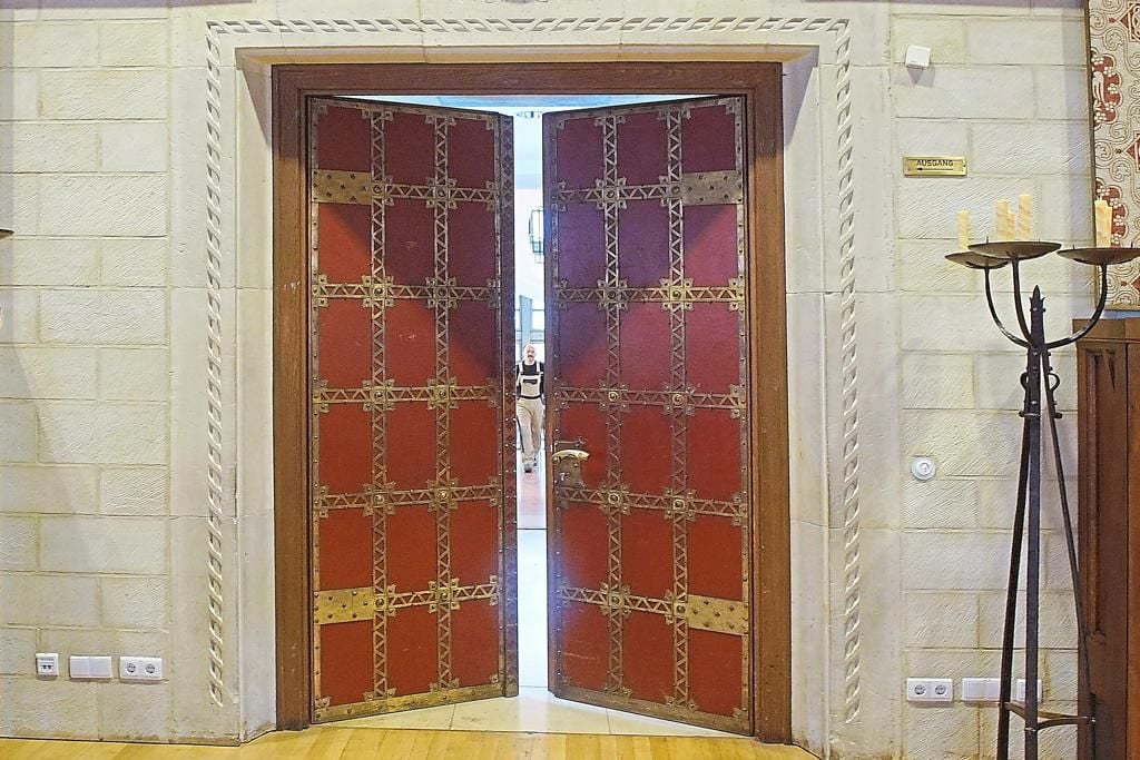 Die Tür zum Rathausfestsaal öffnet sich am 10. Februar für die AfD.