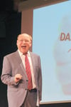 Gernot Hassknecht (Hans-Joachim Heist) lief auch in Münster bald auf gewohnter Betriebstemperatur.