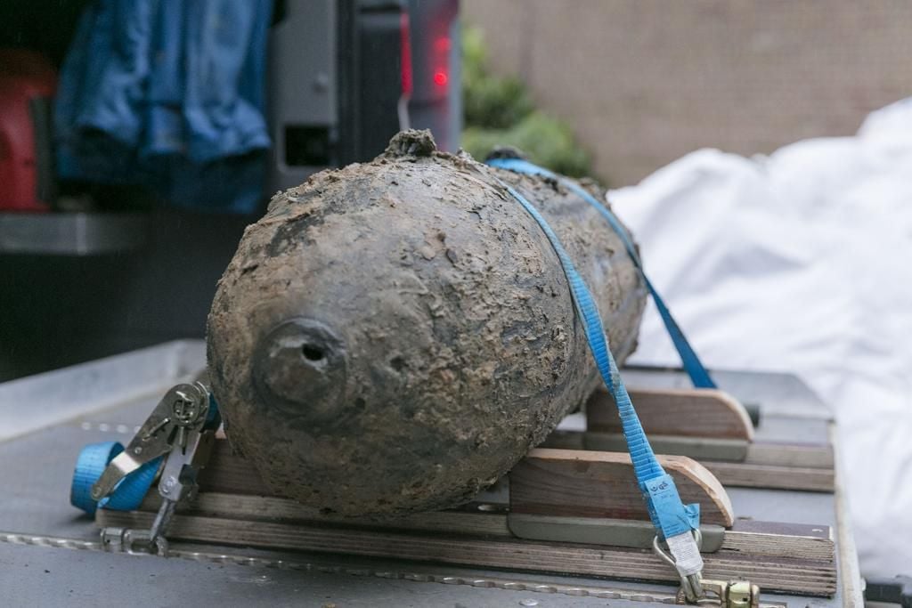 Fliegerbombe Entdeckt