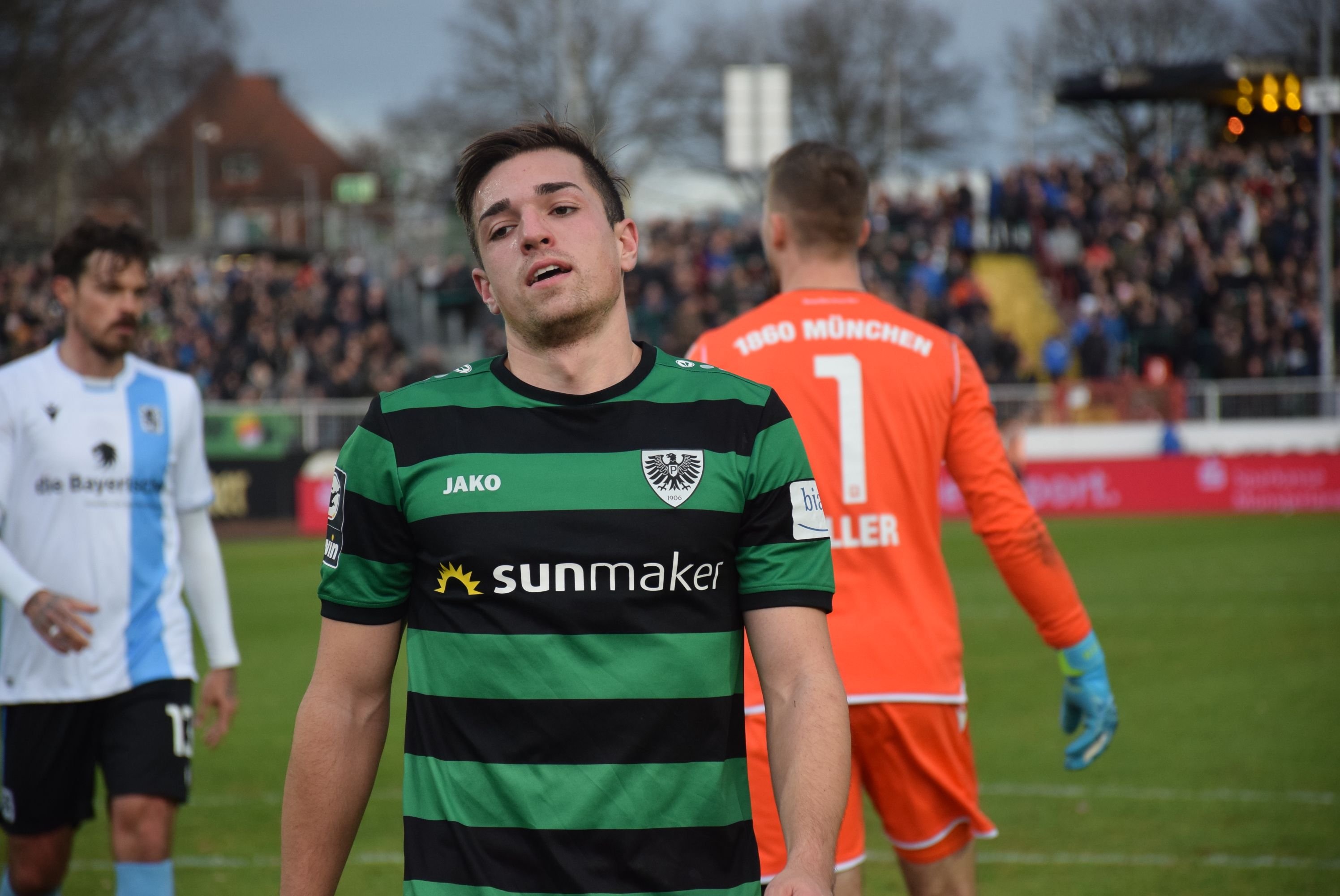 Preußen Münster Luca Schnellbacher verlässt den SCP nach einer Saison.