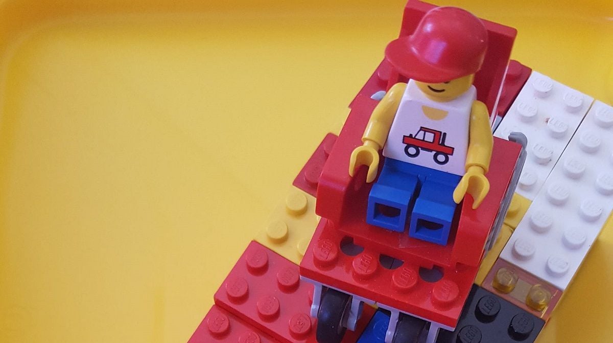 Bielefeld Eine ehrenamtliche Gruppe baut Lego Rampen für Rollstühle