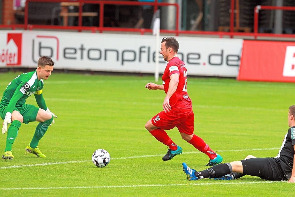 30 in Verl der SC Preußen Münster wirft den Drittligisten raus