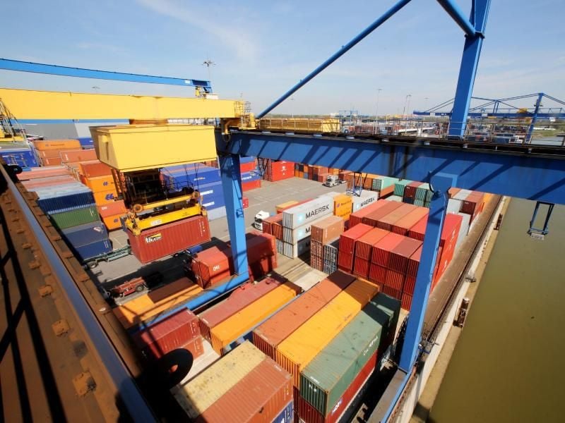 Duisburger Hafen Spürt Weltweite Konjunktureintrübung