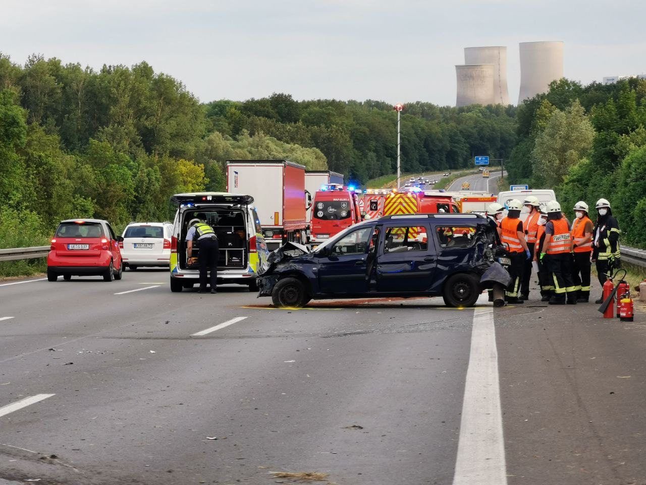 Schwerverletzte Bei A2-Unfall