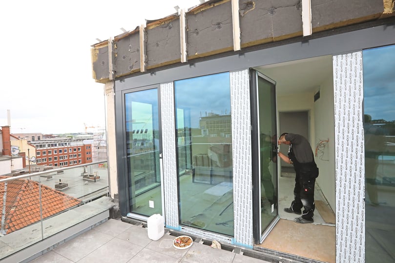 Das Hotel hat auch eine Suite mit eigener Terrasse.