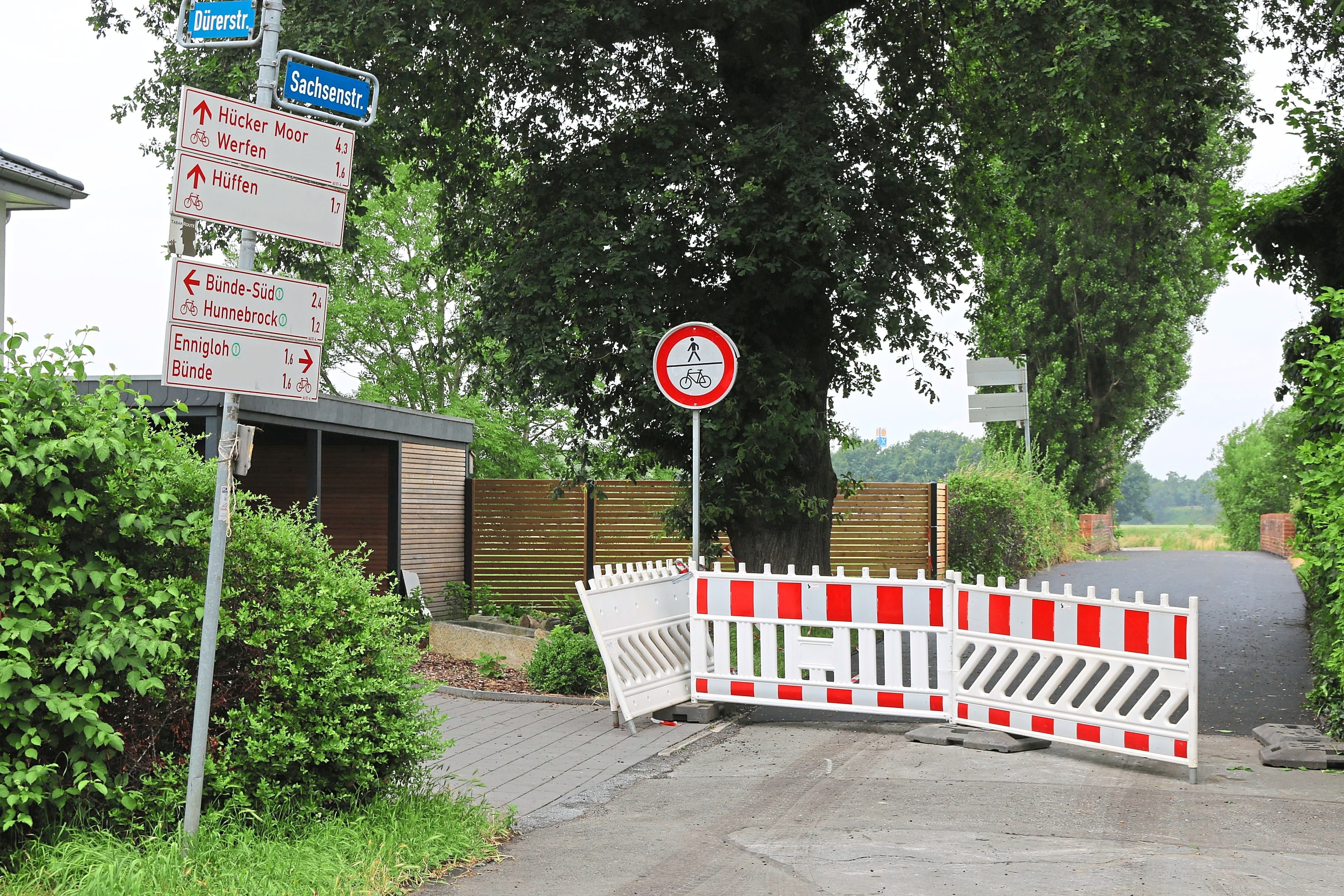 ADFC Kritisiert Radwegsperrungen