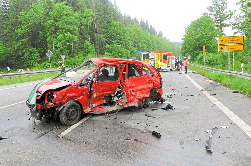Schwerer Verkehrsunfall bei Bellersen