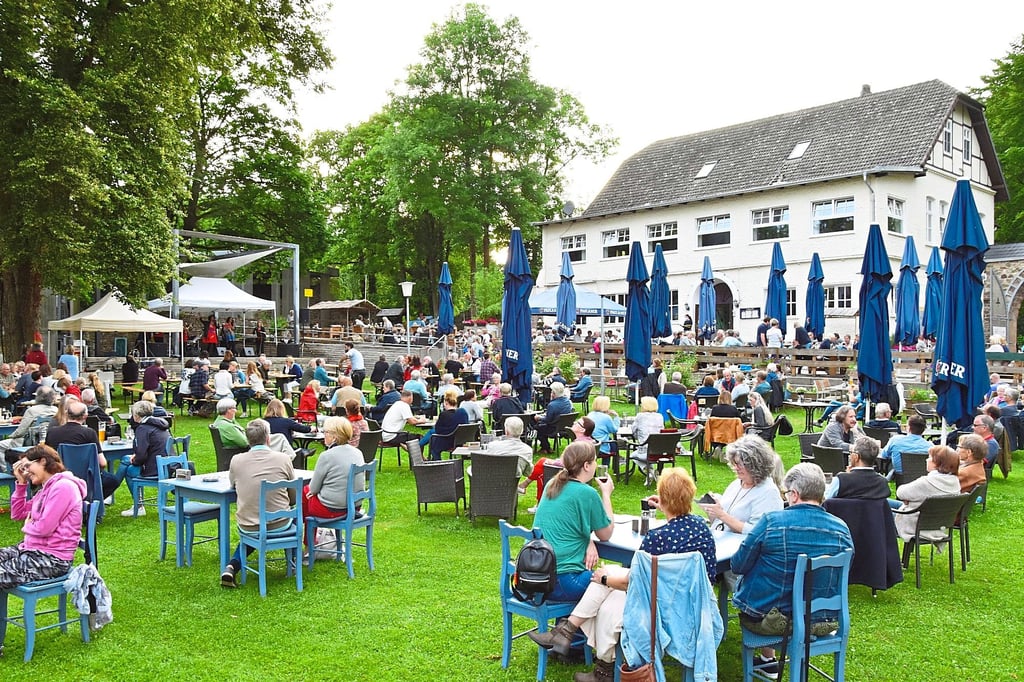 Lebensfreude pur auf der Burg Vlotho