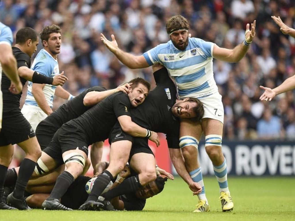 RugbyWeltmeister Neuseeland mit Mühe gegen Argentinien