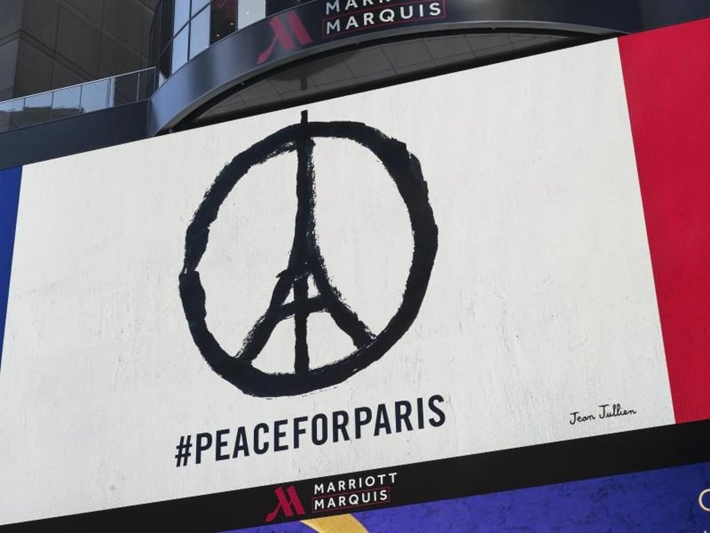 «Peace for Paris»Künstler will Einnahmen spenden