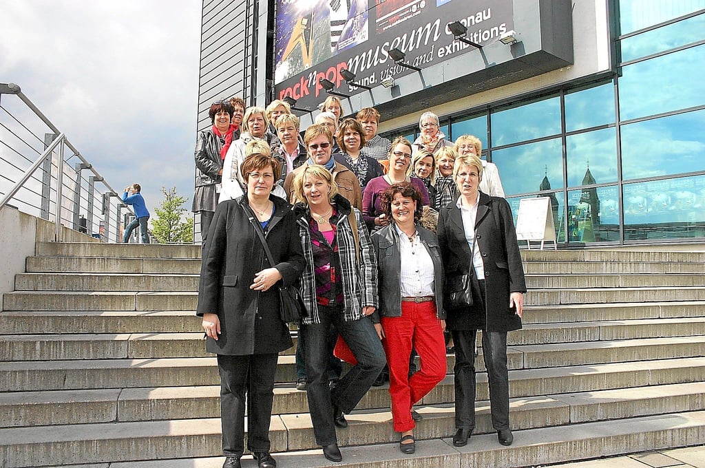 Rock‘n‘Popmuseum war Ziel von Frauen aus dem ganzen Münsterland