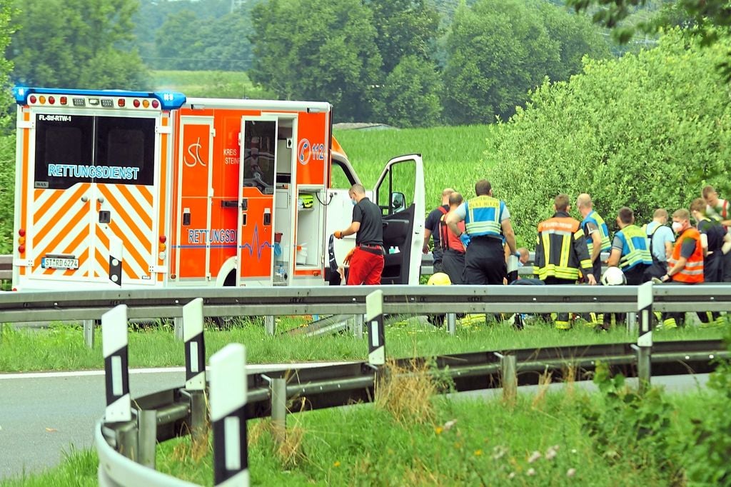 Motorradfahrer Nach Sturz Gestorben