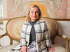 Christine Urspruch posiert als Alberich aus dem «Tatort» aus Münster.