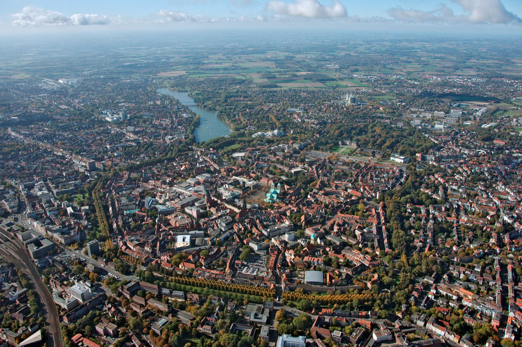 Münster wächst auf fast 335.000 Einwohner