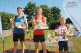 Impressionen vom 5-Kilometer-Lauf beim 16. Volksbank-Bever-Lauf des BSV Ostbevern am 14. August 2021.