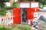 In Löhne ist ein Geldautomat der Sparkasse Herford auf dem Parkplatz des Netto-Marktes an der Werster Straße gesprengt worden.