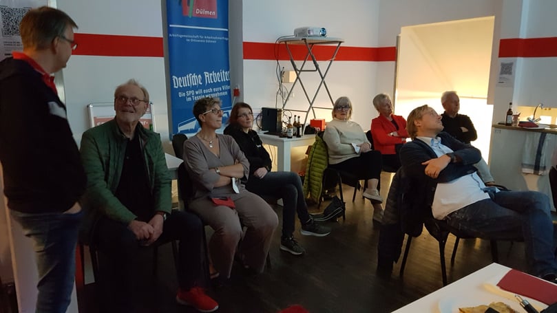 Einen spannenden Wahlabend erlebten die Parteien in Dülmen