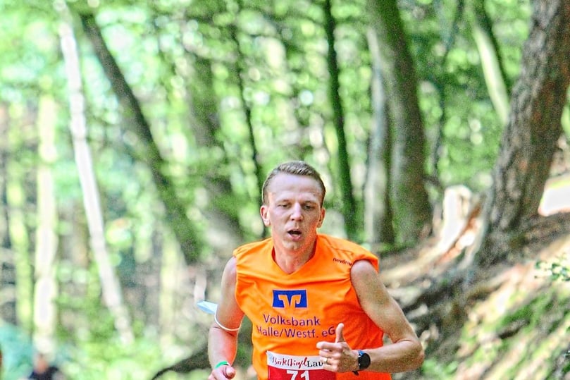Leichtathletik Böckstiegellauf am 25. September 2021 zwischen Peterauf'm Berge und Werther