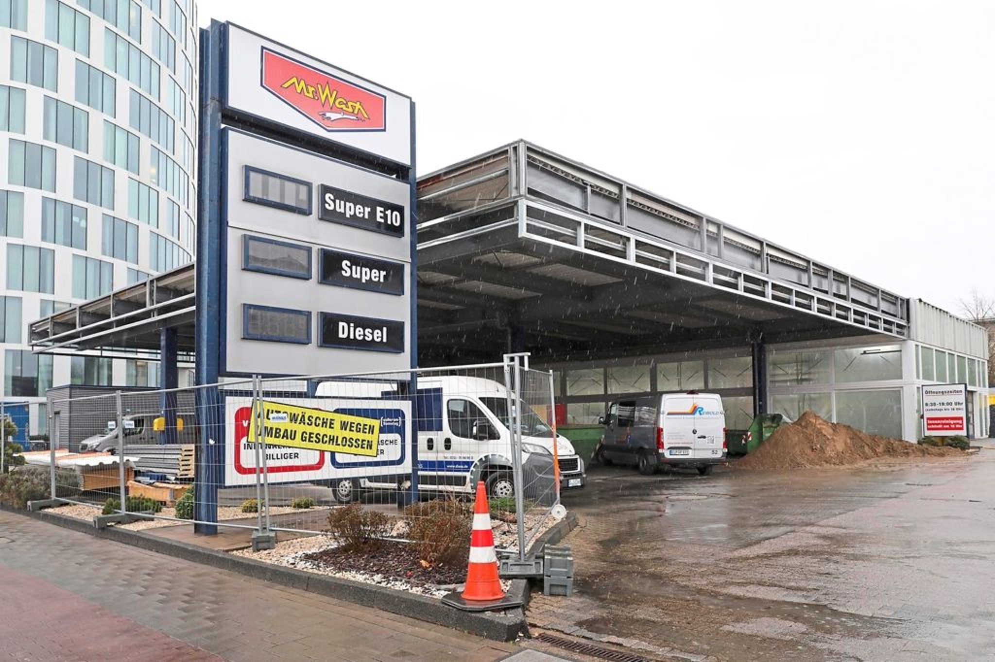 Waschanlage Mr. Wash wird modernisiert