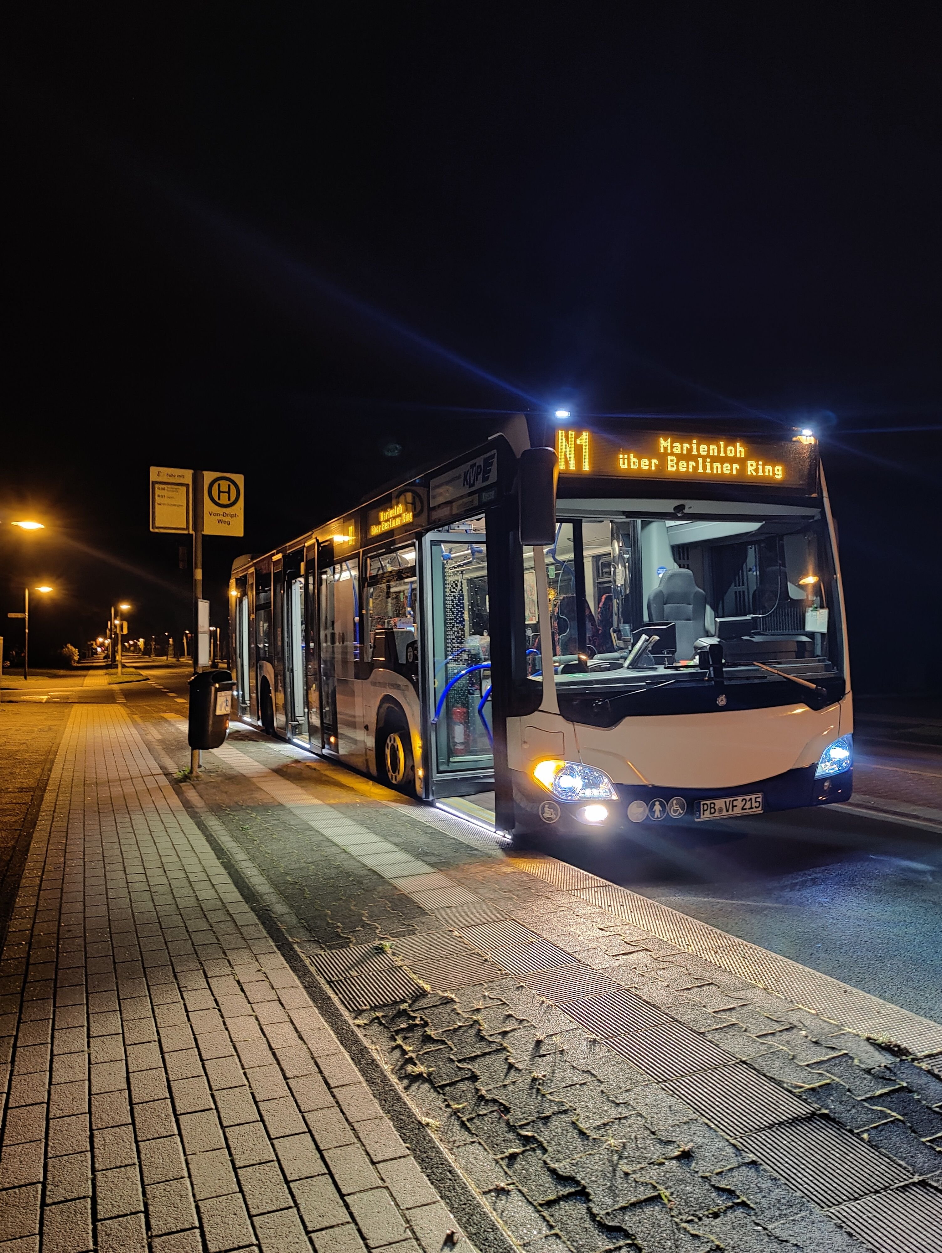 Alle Nacht-Express-Linien Starten Am Westerntor In Paderborn