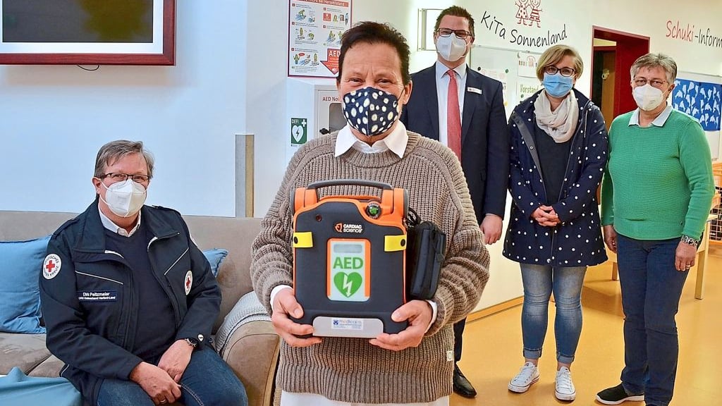 Ein Defibrillator auch für Kinderherzen