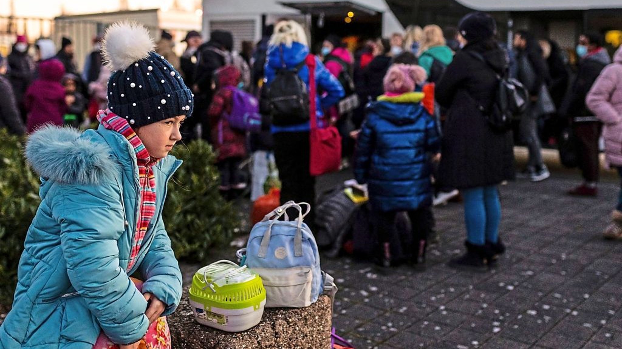 Wenn ukrainische Kinder alleine flüchten