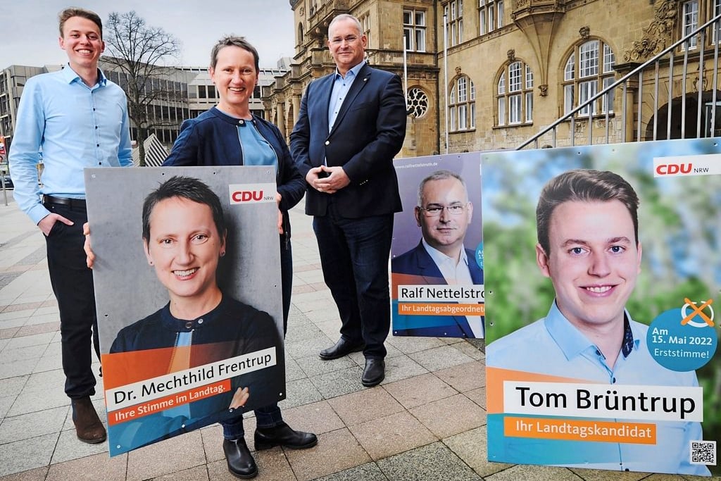 Landtagswahl NRW 2022 CDU Bielefeld startet in den Wahlkampf
