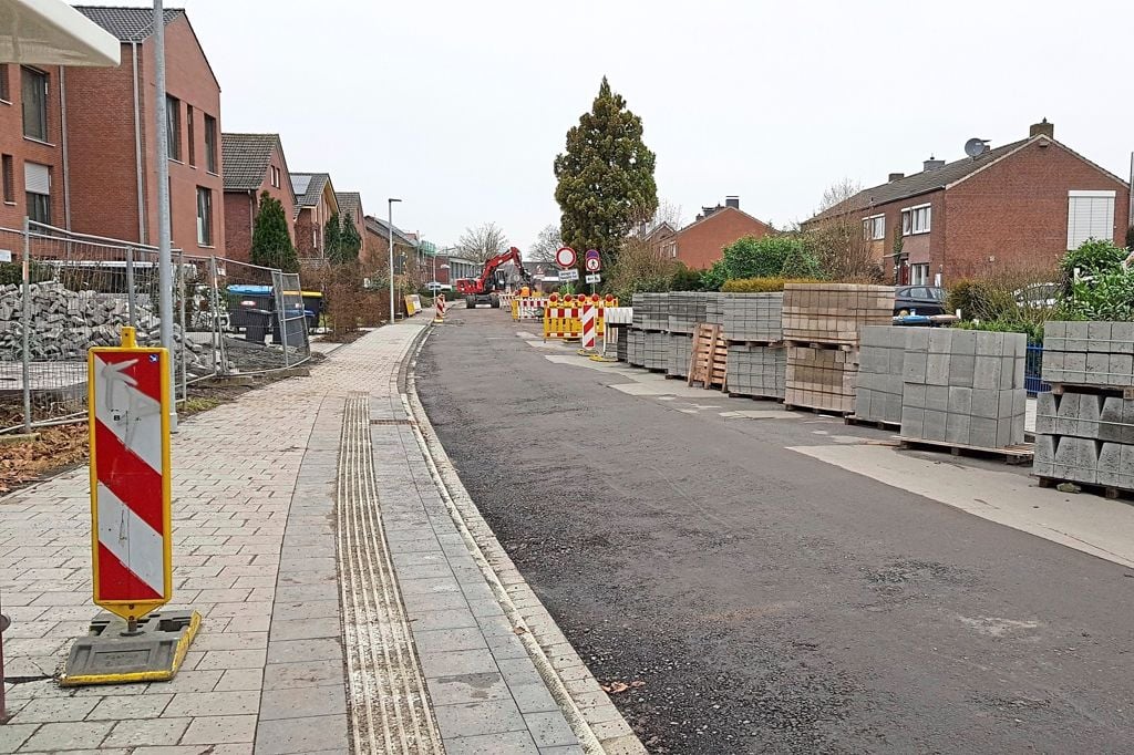 Pater-Kolbe-Straße: Bauarbeiten dauern wohl noch länger