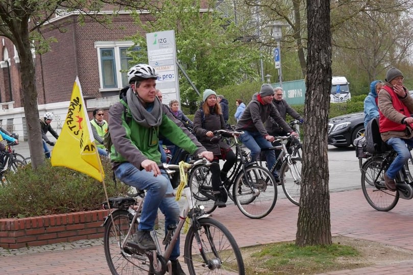 Demo an der Urenco