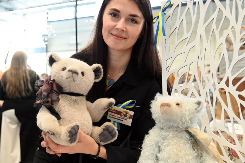In Münster ist der Bär los: Erstmals seit zwei Jahren fand an diesem Wochenende wieder die Messe „Teddybär Total" statt.