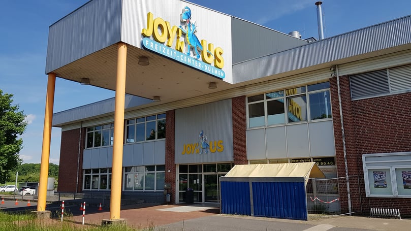 Diesmal geht es in Joy'n us, gebaut 1989.