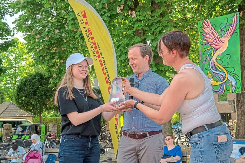 Sofia Zamuri gewinnt gleich zwei Preise.