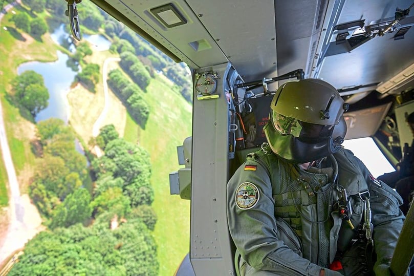 Rettung per Hubschrauber