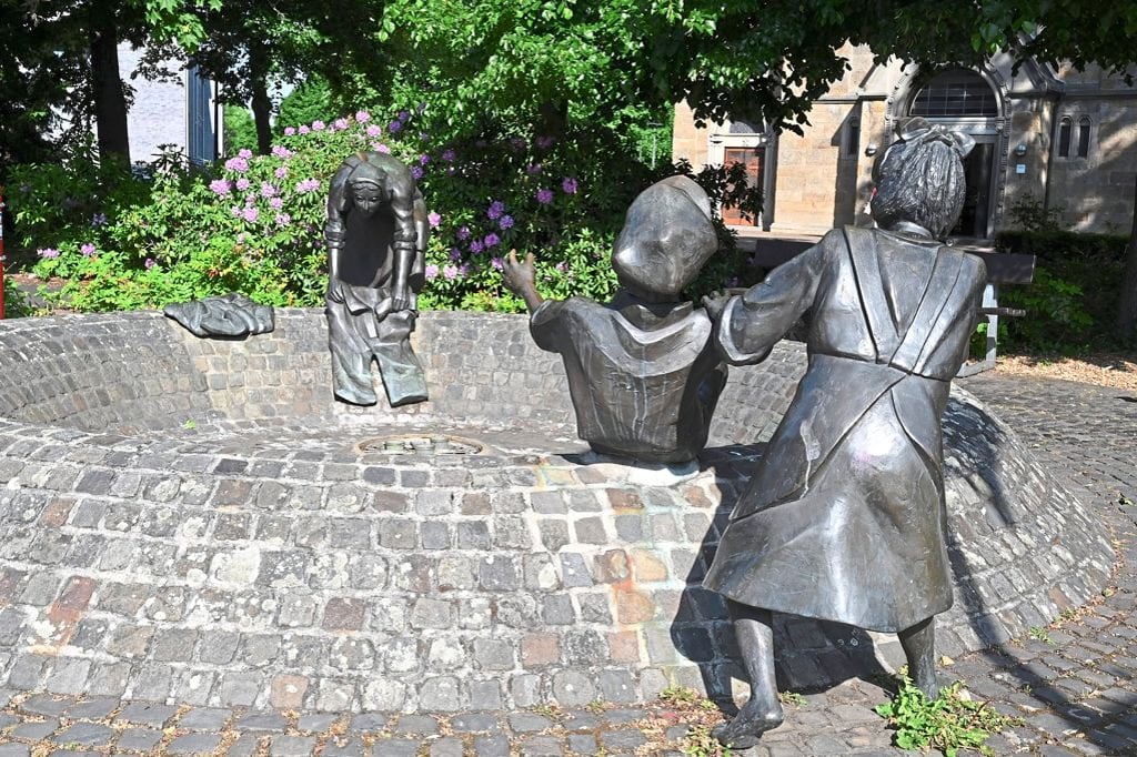 Bronzeskulpturen vom Hiltruper Brunnen wieder da