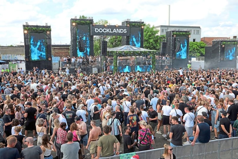 Tanzen zu elektronischer Musik. Das war nach zwei Jahren wieder auf dem Docklands Festival angesagt.