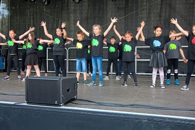 Der Samstagnachmittag auf dem Ahlener Stadtfest 2022.