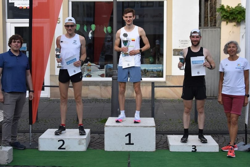 Siegerehrung 10 Kilometer