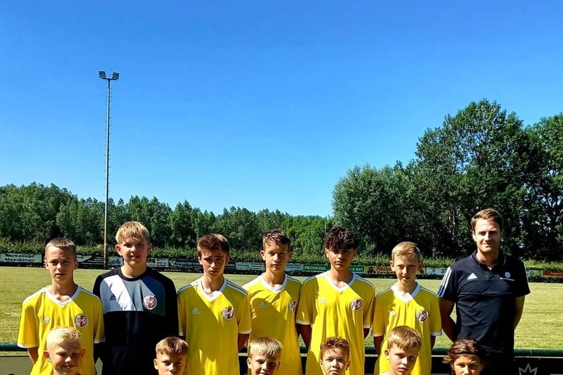 Die U13-Auswahl des Kreises Steinfurt wird am 17. Juni 2022 in Rietberg Westfalenmeister.