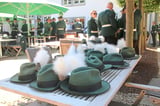 Fronleichnam feierte der Bürgerschützenverein Ahlen nach langer Zeit wieder ein ausgelassenes Fest.