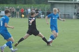 Testspiel zwischen der U19 des SV Meppen und der U19 von Viktoria Köln (0:2) am 1. Juli 2022 beim FC Lau-Brechte.