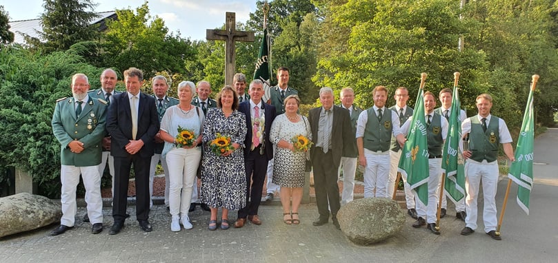 Bei bestem Wetter wurde in Welte Schützenfest gefeiert.