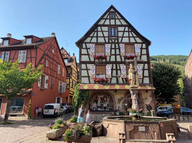 Das schmucke Kaysersberg ist Endpunkt der einwöchigen Wandertour durch das Elsass.
