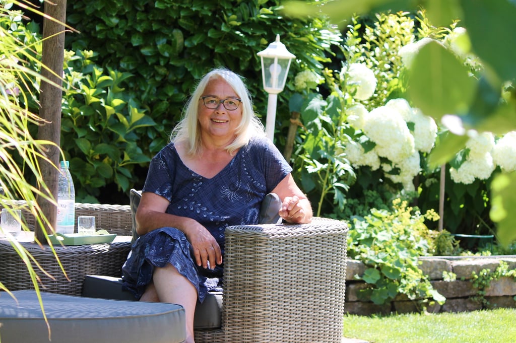 Offenes Gartentor bei Karin Brinkmann in Herford