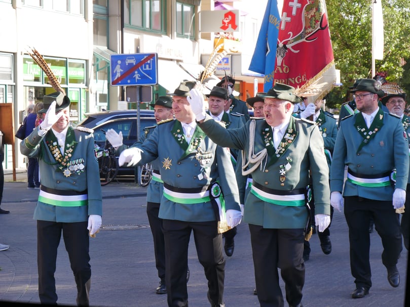 Schützenfest in Bad Lippspringe.