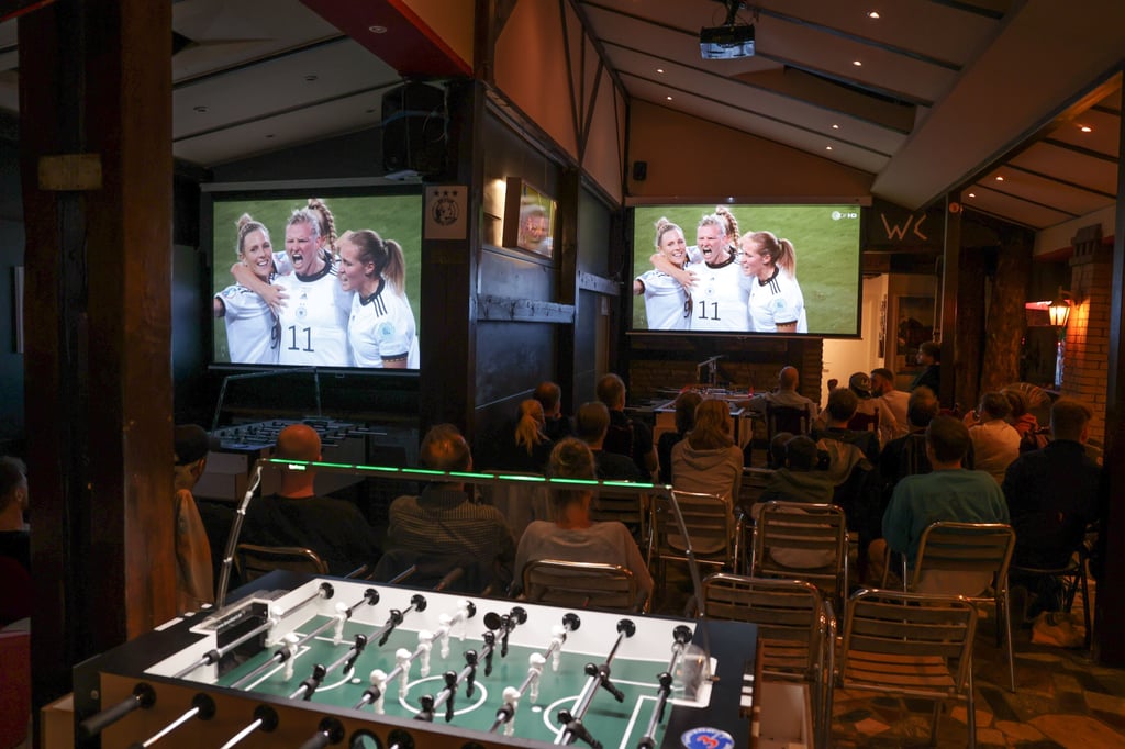Public Viewing Wo Münster das EM Finale im Rudel schaut