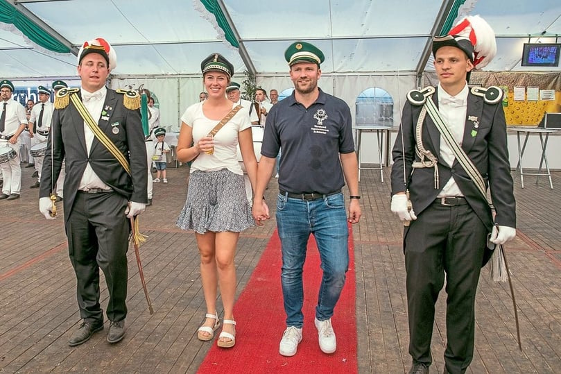 Das neue Königspaar