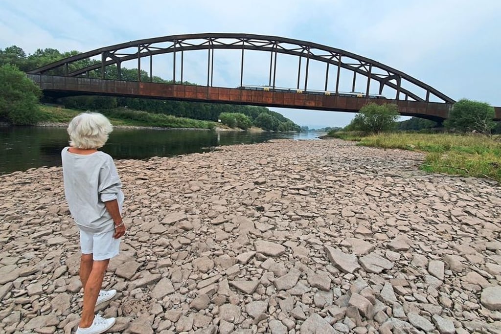 Kreis Höxter droht Niedrigwasser