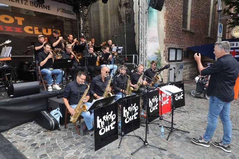 Auch am Sonntagnachmittag lockte das Stadtfest Tausende in die münsterische Innenstadt.